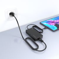 Miniatura 7 de AISENS Cargador De Sobremesa GaN 45W PD3 0 1xUSB C 1 8m  Negro