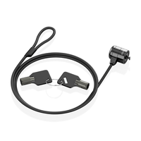 Miniatura 1 de CABLE SEGURIDAD AISENS CERRADURA LLAVE 1.5M