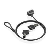 Miniatura 3 de CABLE SEGURIDAD AISENS CERRADURA LLAVE 1.5M