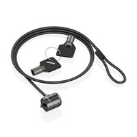 Miniatura 4 de CABLE SEGURIDAD AISENS CERRADURA LLAVE 1.5M