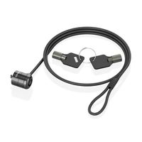 Miniatura 5 de CABLE SEGURIDAD AISENS CERRADURA LLAVE 1.5M