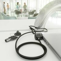Miniatura 6 de CABLE SEGURIDAD AISENS CERRADURA LLAVE 1.5M