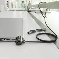 Miniatura 7 de CABLE SEGURIDAD AISENS CERRADURA LLAVE 1.5M