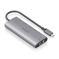 Miniatura 3 de AISENS USB C Dock 6 en 1  USB C a 1xHDMI  1xRJ45  1xUSB A 10G  2xUSB C 10G  1xUSB C PD  Gris  20cm
