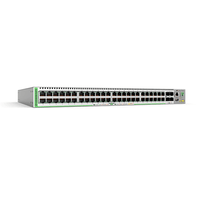 Miniatura 1 de 48-PORT 10/100/1000T POE+   4-PORT 100/1000X SFP GIGABIT ETHERNET     MANAGED SWITCH, 1 FIXED AC POWER SUPPLY, EU POWER CORD