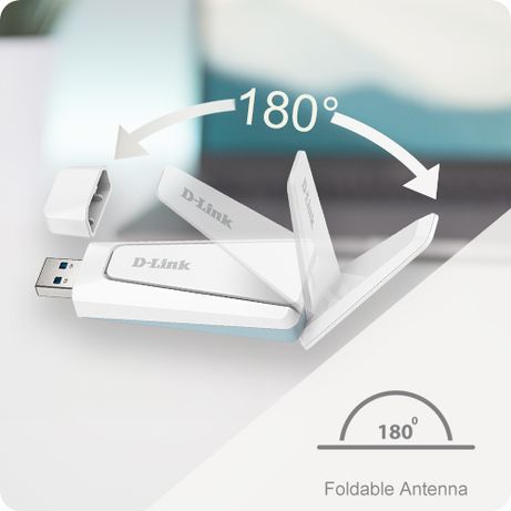 ADAPTADOR REF D-LINK AX18U USB3.0 WIFI.AX/1800MBPS ANTENA PLEGABLE - Imagen 8 de 8 ADAPTADOR REF D-LINK AX18U USB3.0 WIFI.AX/1800MBPS ANTENA PLEGABLE - Imagen 8 de 8