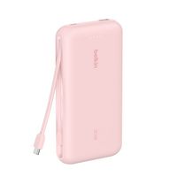 Miniatura 4 de POWERBANK BELKIN BPB024HQPK CABLE USB-C INTEGRADO ROSA 20000 mAH 1xUSB-C 1xUSB-A 30W