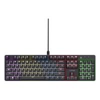 Miniatura 1 de TECLADO TRUST GAMING GXT 871 ZORA MECANICO RGB COLOR NEGRO