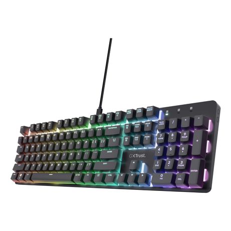 TECLADO TRUST GAMING GXT 871 ZORA MECANICO RGB COLOR NEGRO - Imagen 3 de 6 TECLADO TRUST GAMING GXT 871 ZORA MECANICO RGB COLOR NEGRO - Imagen 3 de 6