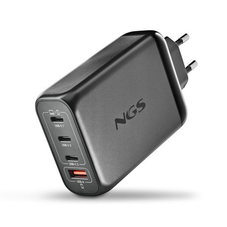 CARGADOR DE PARED NGS BUD 140W GaN 3xUSB-C 1xUSB-A - Imagen 7 de 7 CARGADOR DE PARED NGS BUD 140W GaN 3xUSB-C 1xUSB-A - Imagen 7 de 7