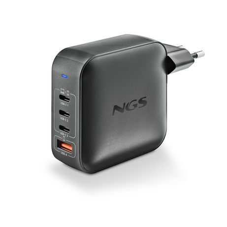 CARGADOR DE PARED NGS BUD 165W GaN 3xUSB-C 1xUSB-A - Imagen 4 de 7 CARGADOR DE PARED NGS BUD 165W GaN 3xUSB-C 1xUSB-A - Imagen 4 de 7