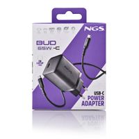 Miniatura 10 de CARGADOR DE PARED NGS BUD 65W GaN 1xUSB-C INCLUYE CABLE DE CARGA