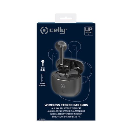 Celly Auricular True EARBUDS BUZ Negro - Imagen 3 de 4 Celly Auricular True EARBUDS BUZ Negro - Imagen 3 de 4