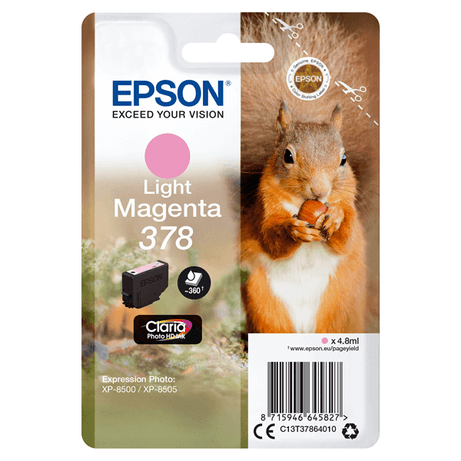 Epson Cartucho 378 Magenta Claro - Imagen 1 de 4 Epson Cartucho 378 Magenta Claro - Imagen 1 de 4