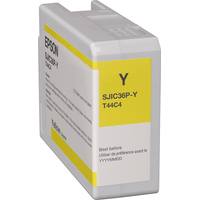 SJIC36P(Y): Ink cartridge for ColorWorks C6500/C6000 (Yellow)