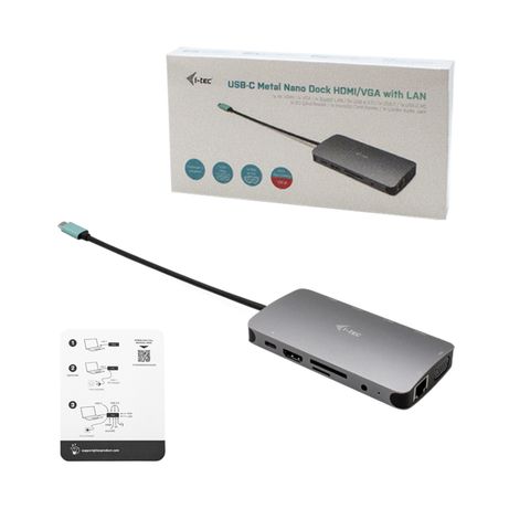USB-C METAL NANO DOCK HDMI/VGA WITH - Imagen 6 de 9 USB-C METAL NANO DOCK HDMI/VGA WITH - Imagen 6 de 9