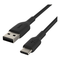 Miniatura 1 de BRAIDED C-A 1M  BLK