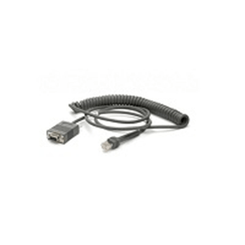 CABLE - RS232: DB9 FEMALE CONNECTOR  9FT (2.8M) COILED  POWER PIN 9