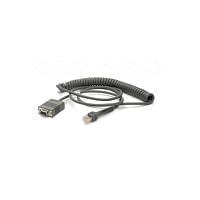 Miniatura 2 de CABLE - RS232: DB9 FEMALE CONNECTOR  9FT (2.8M) COILED  POWER PIN 9