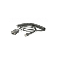 Miniatura 1 de CABLE - RS232: DB9 FEMALE CONNECTOR 9 FT.(2.8M) COILED  POWER PIN 9  -30C
