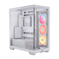 CORSAIR Midi Tower 3500X LXR LINK TG Blanco CORSAIR Midi Tower 3500X LXR LINK TG Blanco
