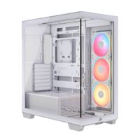 Miniatura 2 de CORSAIR  Midi Tower 3500X LXR LINK TG  Blanco