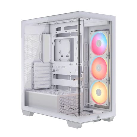 CORSAIR Midi Tower 3500X LXR LINK TG Blanco - Imagen 2 de 2 CORSAIR Midi Tower 3500X LXR LINK TG Blanco - Imagen 2 de 2