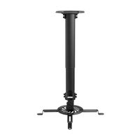 Miniatura 2 de AISENS Soporte Universal Giratorio  Inclinable y Extensible de Techo para Proyector 13 5Kg  Negro