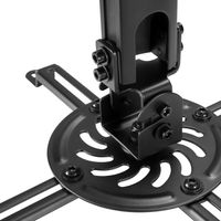 Miniatura 5 de AISENS Soporte Universal Giratorio  Inclinable y Extensible de Techo para Proyector 13 5Kg  Negro