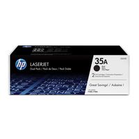 Miniatura 2 de PACK 2 TONERS HP NEGRE 35A CB435AD