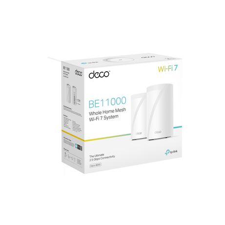 EXTENSOR COBERTURA TP-LINK DECO BE65 2-PACK WIFI7 WHOLE HOME 6GHZ 320MHZ - Imagen 2 de 5 EXTENSOR COBERTURA TP-LINK DECO BE65 2-PACK WIFI7 WHOLE HOME 6GHZ 320MHZ - Imagen 2 de 5