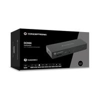 Miniatura 2 de DOCKING USB-C 13-in-1 CONCEPTRONIC 1xHDM 2xTHUNDERBOLT 2xUSB-A 3.2 2xUSB-C AUDIO PD96W 1xRJ45 2.5GBE