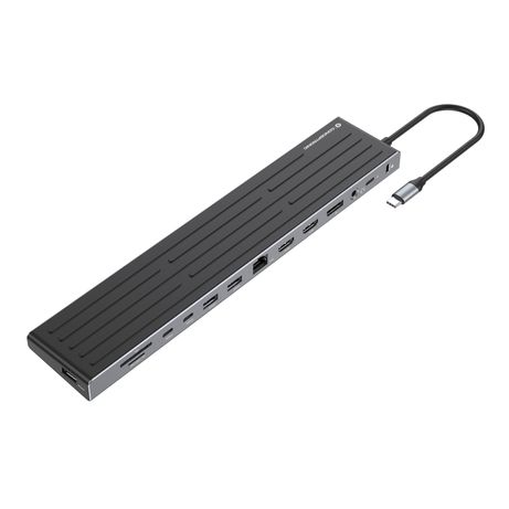 DOCKING USB-C CONCEPTRONIC DONN32B A 2xHDMI 1xDP 2xUSB-C PD 100W 3xUSB-A 5GB 1xSD 1xMicroSD 1xRJ45 - Imagen 6 de 7 DOCKING USB-C CONCEPTRONIC DONN32B A 2xHDMI 1xDP 2xUSB-C PD 100W 3xUSB-A 5GB 1xSD 1xMicroSD 1xRJ45 - Imagen 6 de 7