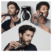 Miniatura 3 de CORTAPELO BRAUN BT7220 CABEZALES REGULABLE 0.5-10mm RECARGABLE PARA CABELLO Y BARBA + GILLETTE PROGL