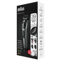 Miniatura 4 de CORTAPELO BRAUN BT7220 CABEZALES REGULABLE 0.5-10mm RECARGABLE PARA CABELLO Y BARBA + GILLETTE PROGL