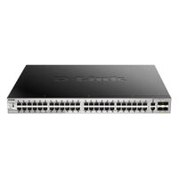 Miniatura 2 de SWITCH GESTIONABLE L3 D-LINK STACKABLE DGS-3130-54PS/E 48P POE (370W) GIGA + 2P 10G + 4P 10G SFP+