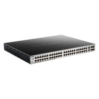 Miniatura 3 de SWITCH GESTIONABLE L3 D-LINK STACKABLE DGS-3130-54PS/E 48P POE (370W) GIGA + 2P 10G + 4P 10G SFP+