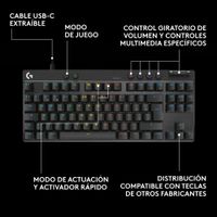 Miniatura 12 de PRO X TKL RAPID Keyboard Black US INTL