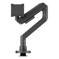Miniatura 3 de AISENS Soporte de mesa pro contrapeso giratorio e inclinable para monitor TV 27kg  3 pivotes  1 brazo  de 24 57  Negro