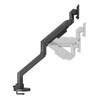 Miniatura 4 de AISENS Soporte de mesa pro contrapeso giratorio e inclinable para monitor TV 27kg  3 pivotes  1 brazo  de 24 57  Negro
