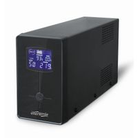 Miniatura 3 de SAI GEMBIRD CON USB Y DISPLAY LCD 850 VA NEGRO