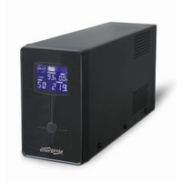 Miniatura 3 de SAI GEMBIRD CON USB Y DISPLAY LCD 1200 VA NEGRO