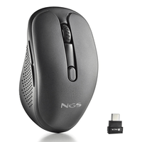 Miniatura 1 de MOUSE NGS OPTICO EVO JOT INALAMBRICO RECARGABLE MULTIMODE USB-C