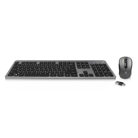 COMBO TECLADO/RATON EWENT EW3272 USB-A Y USB-C I INALAMBRICO - Imagen 2 de 5 COMBO TECLADO/RATON EWENT EW3272 USB-A Y USB-C I INALAMBRICO - Imagen 2 de 5