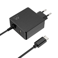 Miniatura 1 de CARGADOR DE PARED EWENT EW3978 USB-C CON PD 65W + PUERTO USB-A
