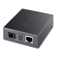 Miniatura 1 de CONVERTIDOR DE FIBRA TP-LINK FC111PB-20 SINGLE-MODE SC WDM BIDIRECCIONAL DE 1P RJ45 10/100 PoE A 1P