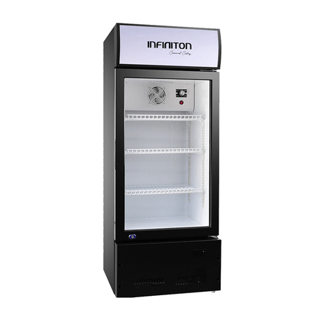 FRIGORIFICO UNA PUERTA INFINITON FCL-223 E ALTO 131 CM ANCHO 50 CM NEGRO - Imagen 1 de 3 FRIGORIFICO UNA PUERTA INFINITON FCL-223 E ALTO 131 CM ANCHO 50 CM NEGRO - Imagen 1 de 3