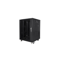 Miniatura 1 de ARMARIO RACK LANBERG 15U 600X600 AUTO ENSAMBLADO 19" HASTA 800KG NEGRO