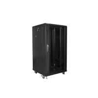 Miniatura 5 de ARMARIO RACK LANBERG 22U 600X600 FLAT PACK PUERTA CRISTAL NEGRO
