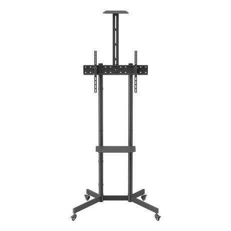 AISENS Soporte De Suelo Eco Con Rueda Bandeja Para DVD Y Soporte De C mara Para Monitor TV 45kg De 37 70 Negro - Imagen 3 de 8 AISENS Soporte De Suelo Eco Con Rueda Bandeja Para DVD Y Soporte De C mara Para Monitor TV 45kg De 37 70 Negro - Imagen 3 de 8